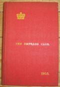 [WOMEN] The EMPRESS CLUB . . . Rules, Bye-Laws, Regulations, 8vo, clo., [L.,] 1903