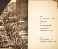 [PHOTOGRAPHY] BENEDETTA (Mary) Street Markets of London, 8vo, photo-illus by L. Moholy-Nagy,