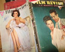 FILM sm. Q. of books & a magazine, 1950's & 60's