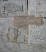 [MAPS] 14 assorted maps relating to the AMERICAS (14)