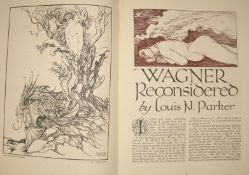 SPARE (Austin Osman) The Golden Hind, lge 4to, printed dec. wrappers, No. 1 only