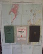 [MAPS] 4 folding maps: Wigram's Holy-Land; Philip-Stanford Palestine; Bombay - on linen; and