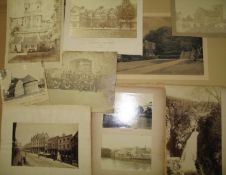 PHOTOGRAPHS. Collection of 19th c. U.K. topographical views.