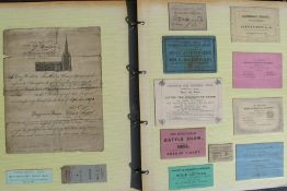 [BIRMINGHAM EPHEMERA] a good, diverse collection of mostly printed ephemera, including tickets,