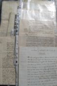 [WARWICKSHIRE, BIRMINGHAM, HANDSWORTH, etc.] a small q. of vellum & paper deeds, indentures, etc.,