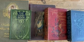 [CHILDREN'S BOOKS] RACKHAM (Arthur) illustrator: Aesop's Fables, sm. 4to, frontis & 12 col. plates