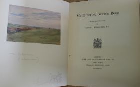 EDWARDS (Lionel) My Hunting Sketch Book, 4to, mounted colour plates, clo., d.w., L., 1928