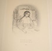 JOHN RUSKIN an archive of approx. 130 prints made by G. Allen, J.H.Le Keux & others after works by
