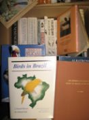 ORNITHOLOGY, diverse worldwide monographs, 4to et infra (1 box)