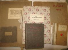 [LEWIS CARROLL INTEREST / ILLUSTRATED MANUSCRIPT CARDEN and KITCHIN FAMILY BOOKS for CHILDREN] an