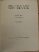 [GOLF] BRIGHTON & HOVE Golf Club Jubilee 1887-1937, 4to, illus., cloth / boards, Brighton, Dolphin
