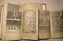 BOOK of COMMON PRAYER, 12mo, text block broken, covers off, extra-illustrated with engravings, L.,