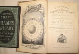 HUGHES (E.) Goldsmith Grammar of Geography, 12mo, with volvelle frontis., cloth, revised edn., L.,