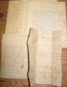 [NAVAL INTEREST] 4 pp. letter to Viscount Exmouth re an assault on a labourer by a shore party,