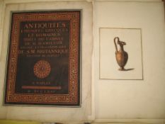 [ANTIQUITY] loose collection of plates, ca. 100, some hand-col'd, from 