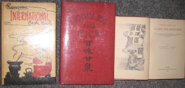 [COOKERY] Rangoon International Cook Book, 8vo, pictorial boards, Rangoon, 1956; Noodles & Rice,