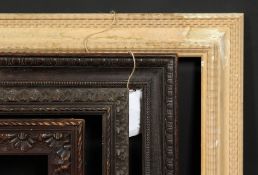 A Dutch style ripple moulded frame, rebate size 17.75 x 21.5 , 45cm x 55cm, along with a group of