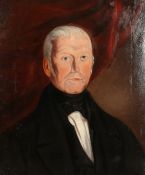 A portrait of a gentleman, oil on canvas, 24 x 20 .