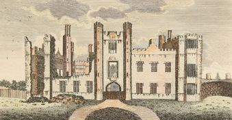 A collection of 19th century and later local views including two of Cowdrey house and others of