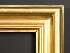 A moulded gilt frame, rebate size 38.5 x 47.5 , 98cm x 120.5cm.
