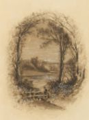 Myles Birket Foster (1825-1899) British, a pair of watercolour drawings, possibly book