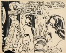 Arthur Ferrier (1891-1973) British, Now Listen Sally, When Jack Calls For Me Tonight , a spotlight