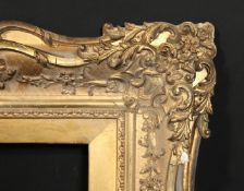 A 19th century gilt composition frame, rebate size 10 x 14 , 25cm x 36cm.
