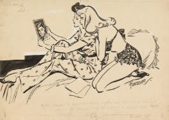 Arthur Ferrier (1891-1973) British, Dumb Blonde , I Don t Think I ll Marry An Air Force Boy , a