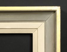 A moulded and painted frame, rebate size 20 x 27 , 51cm x 68cm.