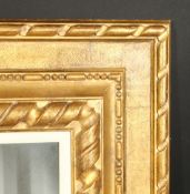 A fine quality carved wood frame, rebate size 29.25 x 36.75 , 64cm x 94cm, without slip 30.5 x 38.25