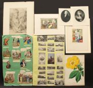 Thomas Rowlandson (1756-1827), A collection of caricatures and other prints, various sizes, (21).