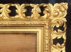 A French Florentine style frame in a rosewood presentation box, reputedly made for a Paris