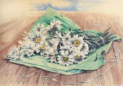 Stuart Maxwell Armfield (1916-2000) British, A bouquet of daisies, watercolour on Royal