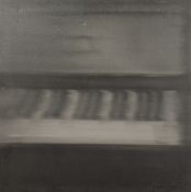 Bolan Chen (b. 1955) Chinese School, A study of a piano keyboard, oil on canvas, 21.5 x 21.5 (50 x