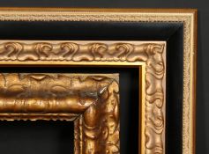 Two 20th century composition frames, rebate size 16 x 22 , 41cm x 56cm, 19.75 x 24 , 50cm x 61cm, (