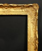 An early 20th century gilt composition frame, rebate size 16 x 20 , 40.5 cm x 51 cm.