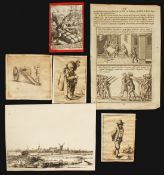 A collection of small old master prints (unframed), (6).