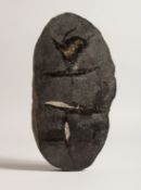 Anthony Twentyman (1906-1988) British, A polished stone segment with patterns forming semi-