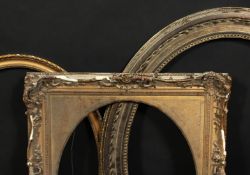 A group of three 19th century and later oval frames, rebate sizes 24.25 x 18.25 , 62cm x 47cm, 27