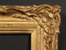 A 20th century gilt composition frame, rebate size 18 x 24 , 46cm x 61cm.