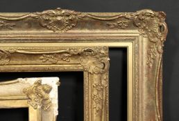 A group of three gilt composition frames 19th century and later, rebate sizes 19.5 x 23, 49.5cm x