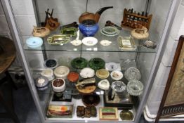 A large quantity of ashtrays and other smoking ephemera.