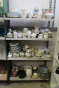 A large quantity of household and decorative china.