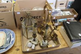 Various light fittings.