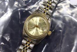 A ladies' wristwatch.