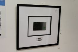 Damien Hirst, VIP Drink's Mat, Notting Hill 2003, framed and glazed.
