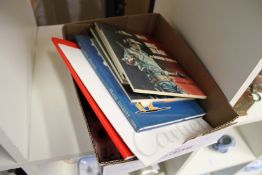 Books, postcards and other ephemera.