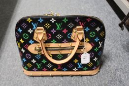 A ladies' designer style handbag.