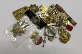 Military badges etc.