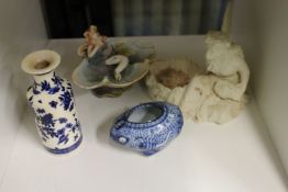 A small group of china.